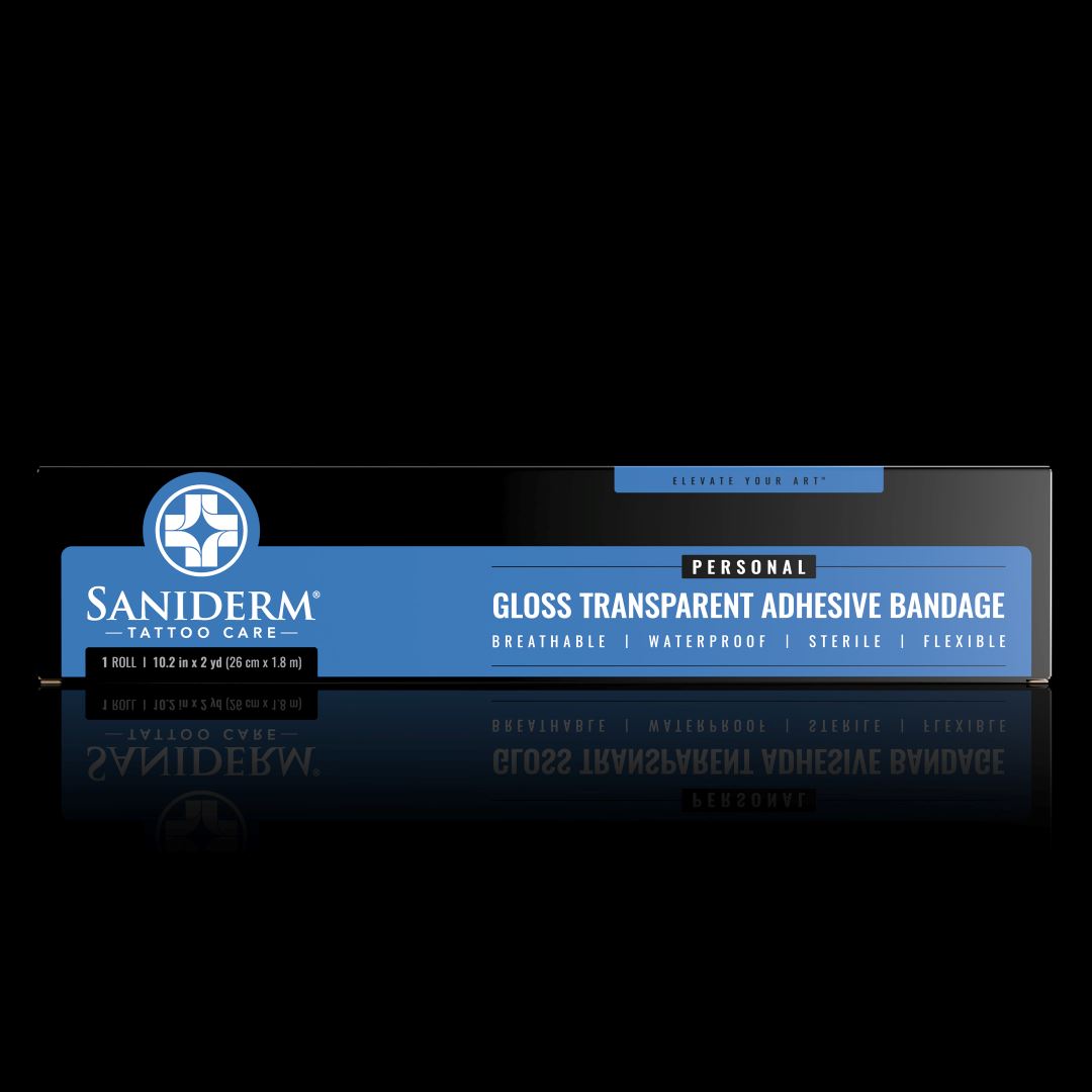 Original Tattoo Bandage Roll - Personal (10.2 in x 2 yd) Personal Pack Saniderm Tattoo Aftercare