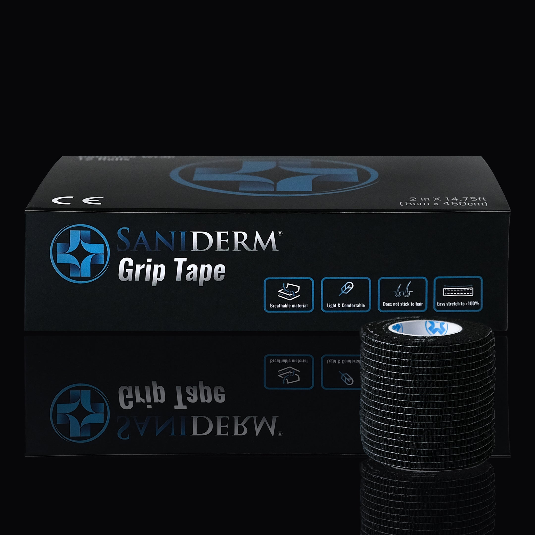 Tattoo Grip Tape (12 Count Box) Saniderm Tattoo Aftercare