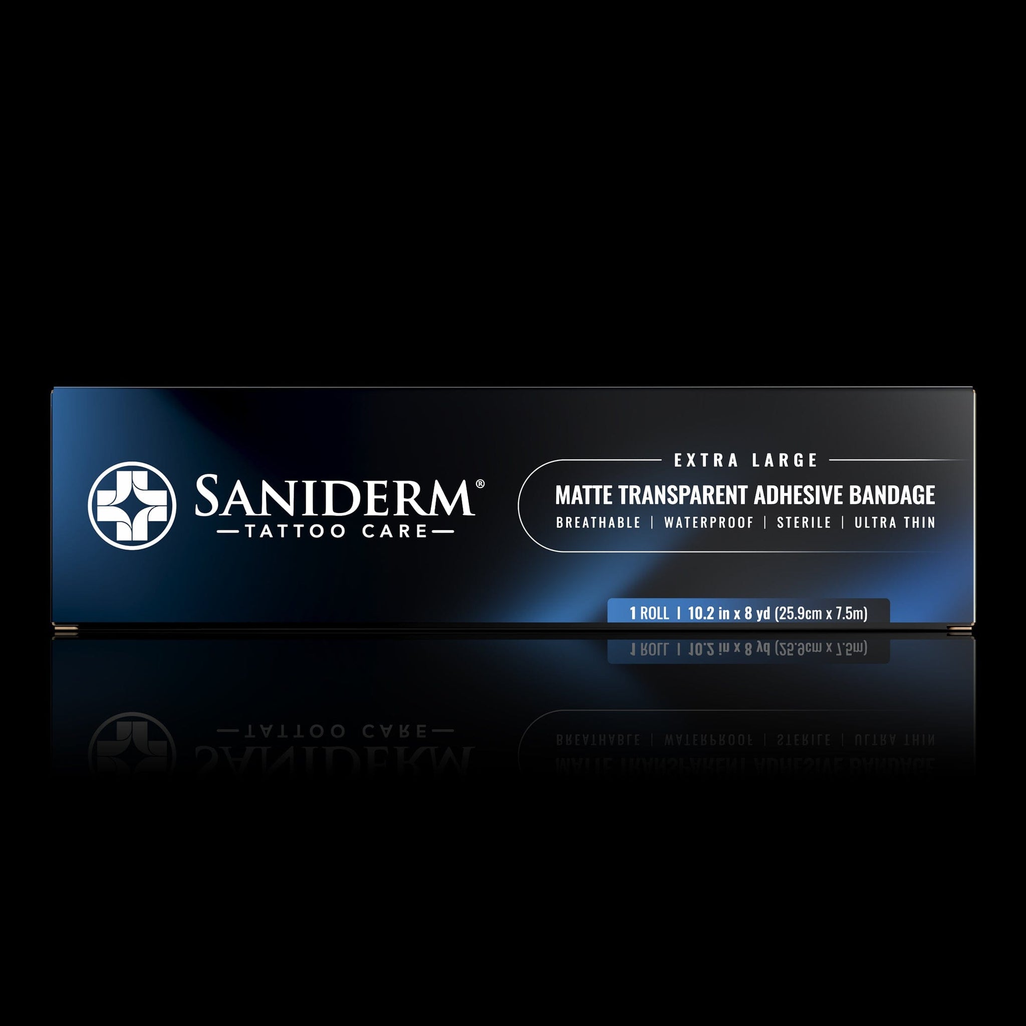 Flex Tattoo Bandage Roll - Extra Large (10.2 in x 8 yd) Saniderm Tattoo Aftercare 