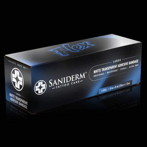 Flex Tattoo Bandage Roll - Large (8 x 8)