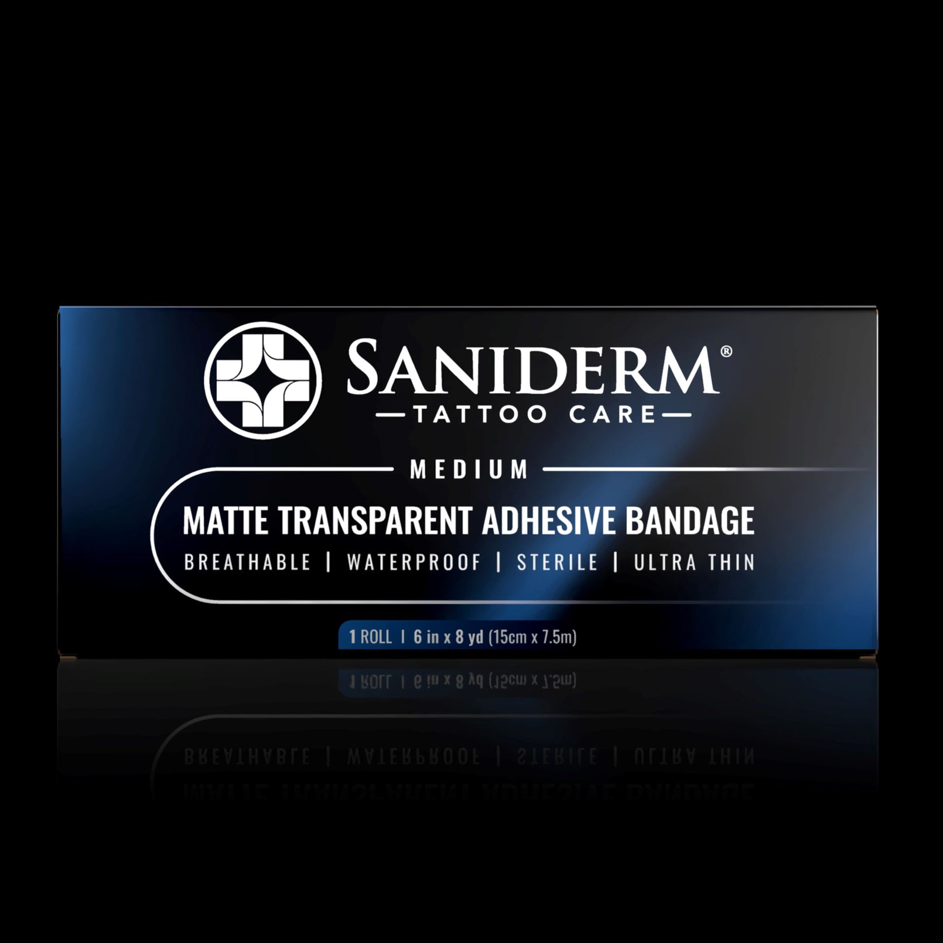 Flex Tattoo Bandage Roll - Medium (6 in x 8 yd) Saniderm Tattoo Aftercare 