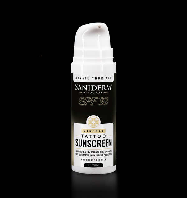 Mineral Tattoo Sunscreen SPF 33